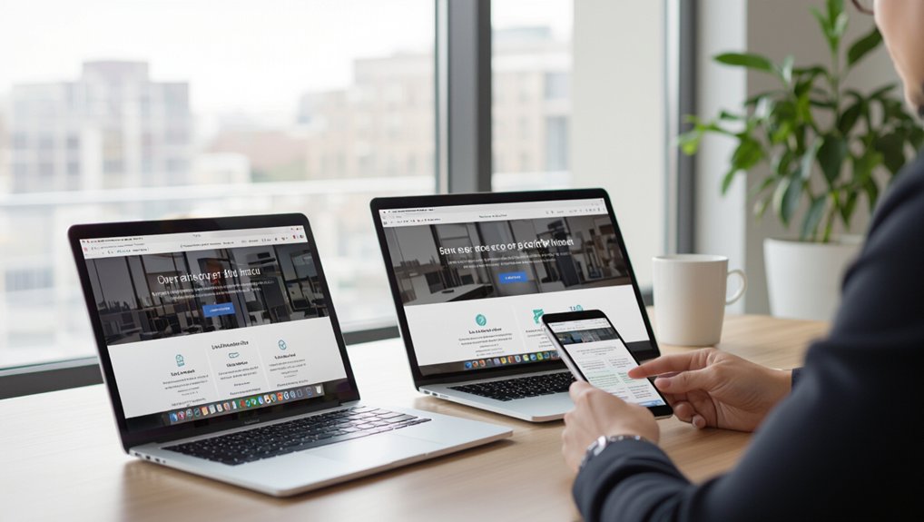 flexible adaptive website design