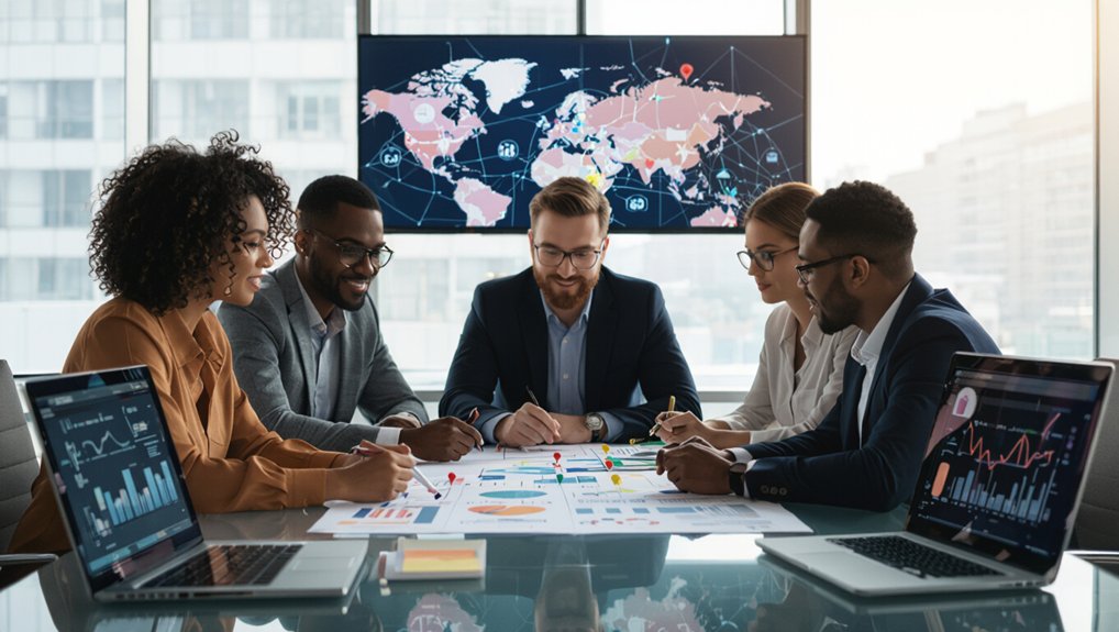 set measurable global marketing goals